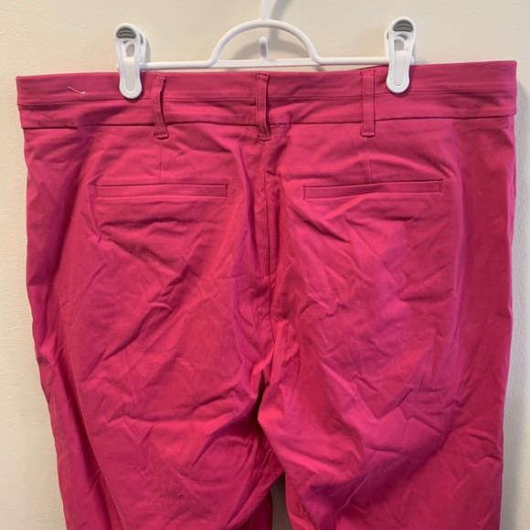 Universal Fit Savvy Pink Capris Pant Sz 20 - Picture 7 of 11